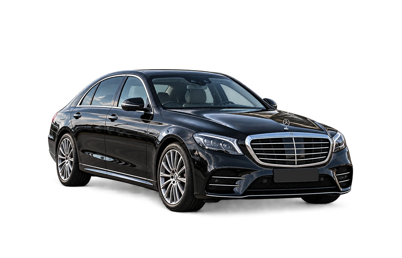 Modern Saloon Executive chauffeur vehicle example