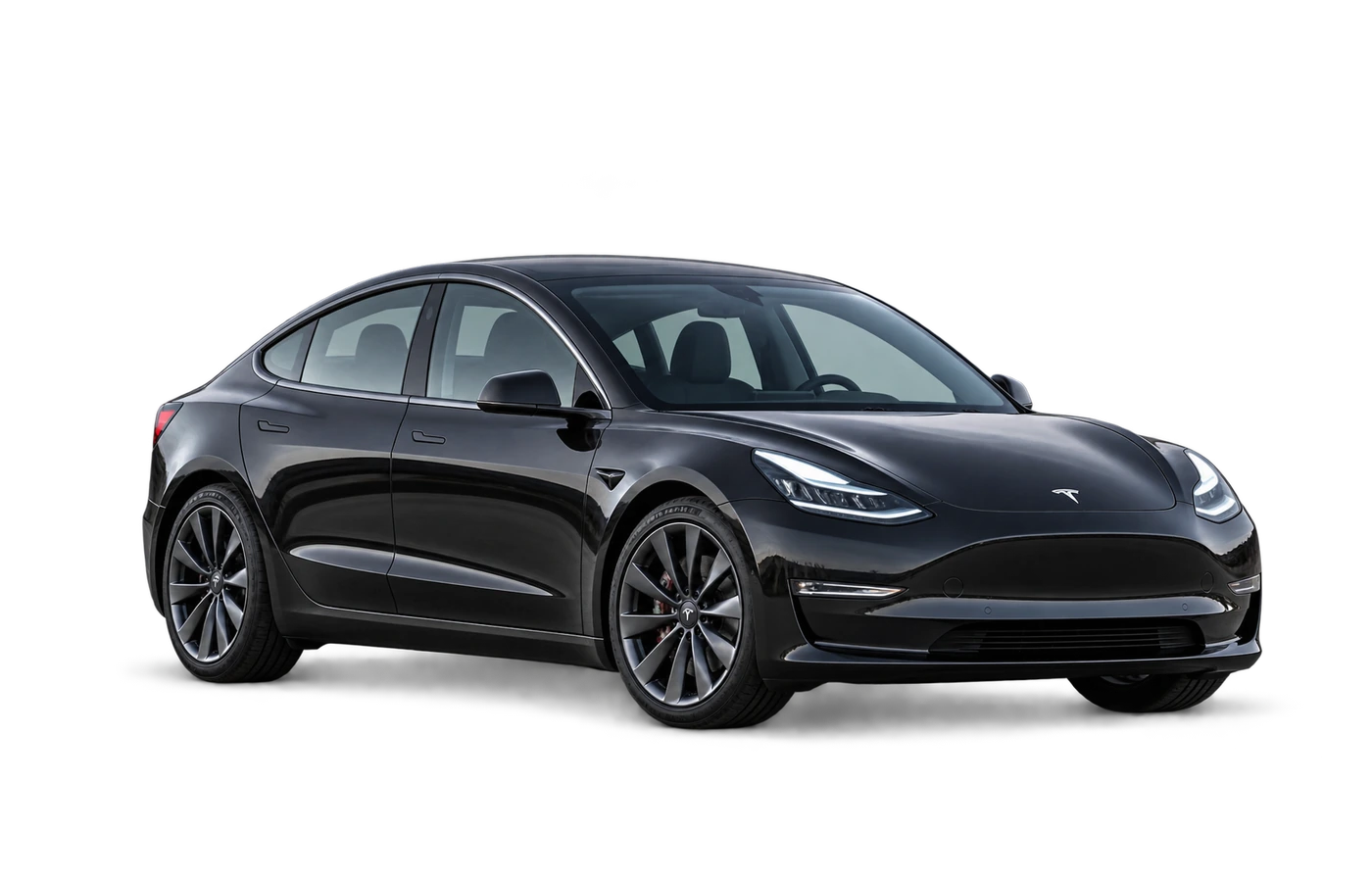 Tesla Model 3 Saloon private transport vehicle example